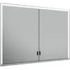 Image de KEUCO Royal Lumos armoire de toilette encastrable 2 portes, porte longue, 1000mm, 14314172301