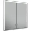 Image de KEUCO Royal Lumos armoire de toilette encastrable 2 portes, porte longue, 700mm, 14317172301