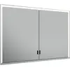 Image de KEUCO Royal Lumos armoire de toilette encastrable 2 portes, porte longue, 1050mm, 14318172301