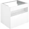 Image de KEUCO STAGELINE Meuble sous-lavabo, 1 tiroir frontal, 650x625x490mm, avec éclairage LED, 32852300100