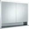 Image de KEUCO Royal Lumos armoire de toilette encastrable 2 portes, porte courte, avec miroir chauffant, 1050mm, 14318171304