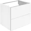 Image de KEUCO X-LINE Meuble sous-lavabo, 2 tiroirs frontaux, 650x605x490mm, 33153970000