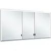 Image de KEUCO Royal Lumos armoire de toilette murale 3 portes, porte longue, 1400mm, 14326172301