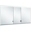 Image de KEUCO Royal Lumos armoire de toilette encastrable 3 portes, porte longue, 1400mm, 14336172301
