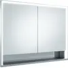 Image de KEUCO Royal Lumos armoire de toilette encastrable 2 portes, porte courte, avec miroir chauffant, 1050mm, 14338171304