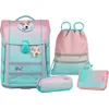 Image de McNeill sac d'école Ergo Perfecto Schoolbag Set 5 pièces Gradient Strawberry menthe