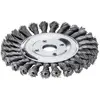 Image de Lessmann Zopf-Rundbürste Durchmesser 115 mm Stahldrahtx14 mm 20 Z Draht 0,50