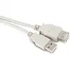 Image de 3,00 m Rallonge USB 2.0 grise (mâle A - femelle A)