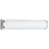 Image de Applique murale XAVI chromée blanche, 3xE14x40W, verre, dimensions : 8,3 x 40,5 x 40,5 cm, IP20, Trio