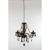 Image de Trio Lighting - Lustre Baroque, Lustre Baroque 3 Lampes Noir En Acrylique, Trio