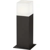 Image de Lampe de socle moderne à LED anthracite 30cm - Lampes d'allée Éclairage de terrasse