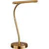 Image de Lampe de bureau laiton ancien avec variateur tactile