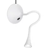 Image de Lampe de bureau flexible 2en1 & applique murale flexible en blanc Lampe de bureau