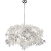 Image de Suspension LEAVY Feuilles Abat-jour blanc 70cm