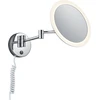 Image de Miroir cosmétique de salle de bain avec éclairage LED VIEW argenté Trio 282990106