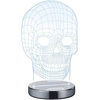 Image de Lampe de table LED MICK argent-transparent 7 W, nuances de blanc, 400 lm, acrylique, dimensions : 21,5 x 14,5 x 12 cm, IP20, RL