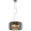 Image de Lustre VAPORE en cristal argenté par Trio 311210506