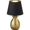 Image de Reality Leuchten - Lampe De Table Led Dorée 35 Cm - Trio - Pineapple