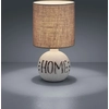 Image de Lampe de table ESNA gris-marron 1xE14x40W, abat-jour en tissu, dimensions : 31 x 16,5 x 16,5 cm, IP20, RL