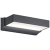 Image de Applique murale d'extérieur moderne Up and Down LED, lampe de terrasse anthracite, largeur 23cm