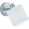 Image de Reality Leuchten - Applique, Plafonnier / Applique 1 Lampe Tommy Blanc En Fabric, Trio