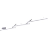 Image de MELBY argenté Trio intégré plafonnier LED moderne 651210507