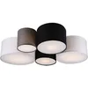 Image de Trio - Plafonnier Tissu Multicolore 5xe27 Max42w Hotel 12841763 12841763 12841763