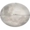 Image de TRIO-Leuchten Plafonnier LED LUNAR DH 60x12 cm blanc Lampe de plafond