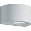 Image de Applique d'extérieur LED ROSARIO blanche 2 W, blanc chaud, 200 lm, plastique, dimensions : 9 x 15 x 15 cm, IP44, RL