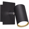 Image de Applique - noir mat - métal - 1 flamme - 12 x15 cm