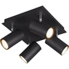 Image de Spot plafonnier MARLEY noir Trio 802430432