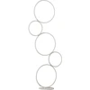 Image de Trio Rondo LED Lampadaire 36W dimmable blanc mat blanc chaud