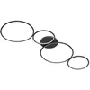 Image de Trio Lighting - Plafonnier Led 37w 4800lm 3000k Noir Mat Variateur Interrupteur - Trio - Rondo 37578423 37578423 37578423 37578423 37578423 37578423 37578423