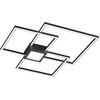 Image de Plafonnier moderne à LED intégrées HYDRA anthracite Trio 676210442