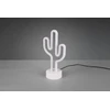 Image de Lampe de table LED CACTUS blanc et vert, 1,8 W, 153 lm, plastique, dimensions : 29,5 x 15 x 10 cm, IP20, RL