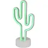 Image de Lampe De Table Cactus Led 1,8w En Plastique Blanc Avec Interrupteur Marche/arrt R5522010101