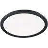 Image de Trio Leuchten - Panneau LED design rond noir 40 cm incl. LED à intensité variable sur 3 niveaux - Lope Dimmer I Dimmable - plastique rond - I (non interchangeable) LED