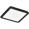 Image de Trio - Plafonnier Camillus Carré Led Dimmable Noir Ip44 30x30 Cm Lighting