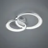 Image de Trio Lighting - Plafonnier Led 29w Blanc Et Chrome Variateur Switch - Trio - Granada 37578409 37578409 37578409 37578409 37578409 37578409