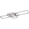 Image de Plafonnier moderne à LED intégrées IRVINE argent Trio 620010407