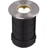 Image de Spot LED rond à encastrer dans le sol, acier inoxydable Ø 11cm IP65 Spot de sol Entrée Terrasse