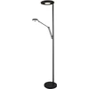Image de Lampe sur pied LED BARRIE noire Trio 424210332