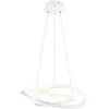 Image de Suspension Moderne Course Led Blanc Dimmable 27w Ø60 Cm Trio Lighting