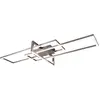 Image de Plafonnier moderne à encastrer LED SALINAS argent Trio 620310307