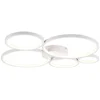 Image de RONDO plafonnier moderne intégré LED blanc Trio 622610531