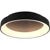 Image de Plafond Plafond moderne encastrable LED GIRONA noir Trio 671290132