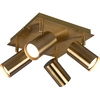 Image de Plafonnier MARLEY gold Trio spot 802430404