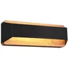Image de Applique murale LED ARINO bois clair-noir 13,5 W Blanc chaud 1 500 lm bois dim. : 12 x 35,2 x 35,2 cm IP20 Trio