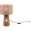 Image de Lampe de table STRAW marron 1xE27x40W osier / rotin / paille dim. : 40,5 x 24 x 24 cm IP20 RL