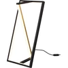 Image de Lampe de table LED EDGE noir et or 9 W, nuances de blanc, 950 lm, métal, dim. : 44 x 21 x 17,5 cm, IP20, Trio